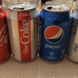 Soda (Coke, Pepsi, Diet Coke)